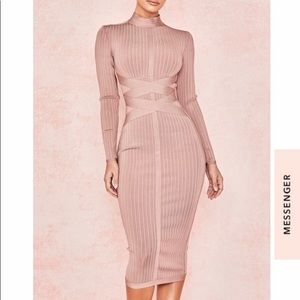 NWT House of CB blush dress